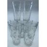 Hongu Set di 12 Bicchieri Acqua 200ml in Vetro Trasparente Bar Casa...