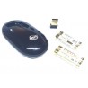 Kit Mouse e Tastiera wireless 2.4GHZ USB marchiato DRIWEI con microricevitore Plug&Play - Batterie e copri tastiera inclusi