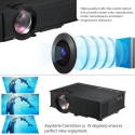 Proiettore video WI FI LED 1080P HD HDMI USB casa ufficio film cinema multimedia