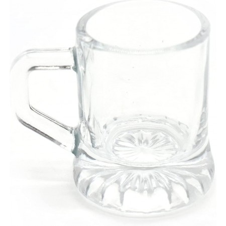 SET 12 BICCHIERI PER BIRRA IN VETRO BOCCALI DA 22 ML BOCCALE LIQUORI NUOVO BAR