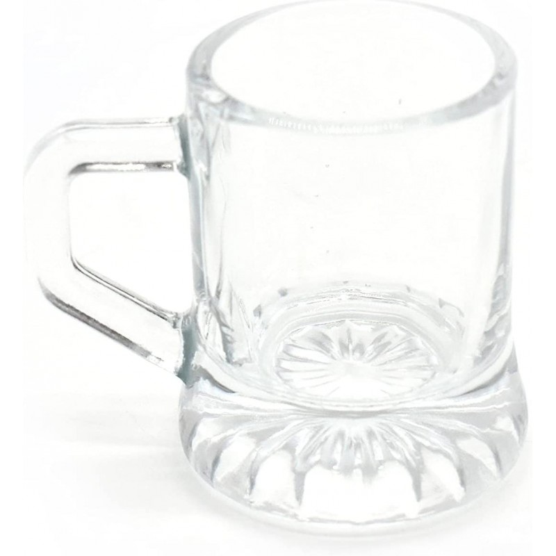 SET 12 BICCHIERI PER BIRRA IN VETRO BOCCALI DA 22 ML BOCCALE LIQUOR...