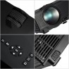 Proiettore video WI FI LED 1080P HD HDMI USB casa ufficio film cinema multimedia