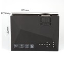 Proiettore video WI FI LED 1080P HD HDMI USB casa ufficio film cinema multimedia