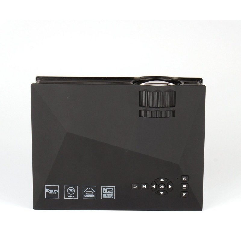 Proiettore video WI FI LED 1080P HD HDMI USB casa ufficio film cinema multimedia