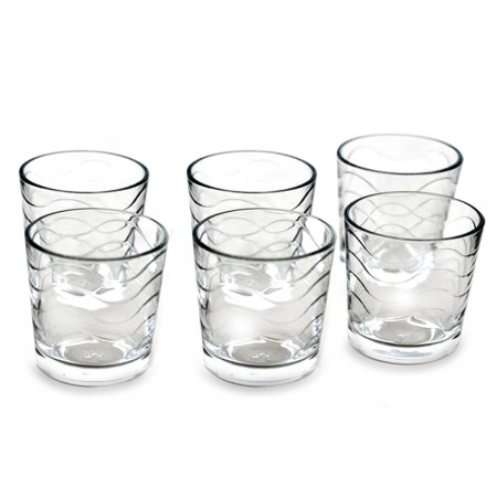 SET 12 BICCHIERI IN VETRO DA ACQUA VINO COCKTAIL 27 CL CASA RISTORANTE BAR PUB