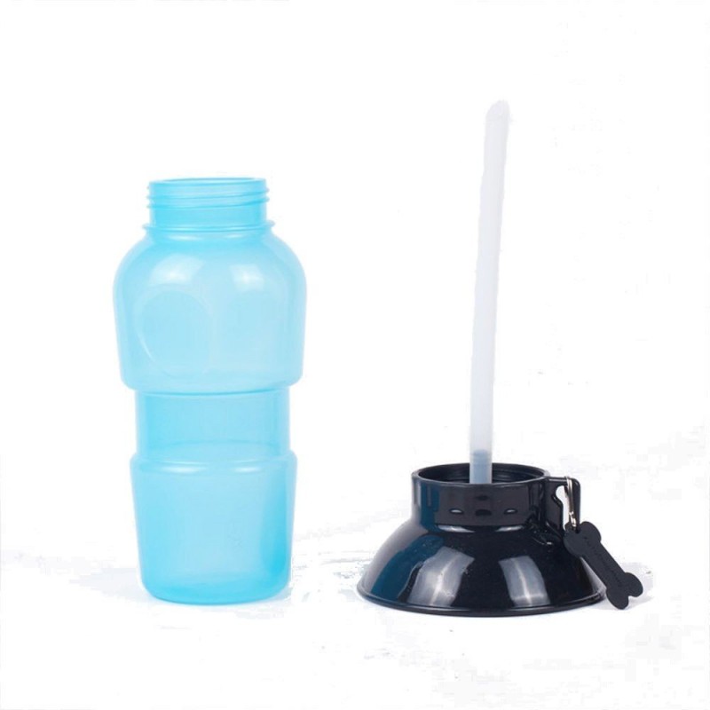 BORRACCIA PORTATILE CANE GATTO ANIMALI DISPENSER BEVERINO ACQUA CIOTOLA