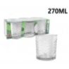 Hongu SET 12 BICCHIERI IN VETRO DA ACQUA VINO COCKTAIL 27 CL CASA R...