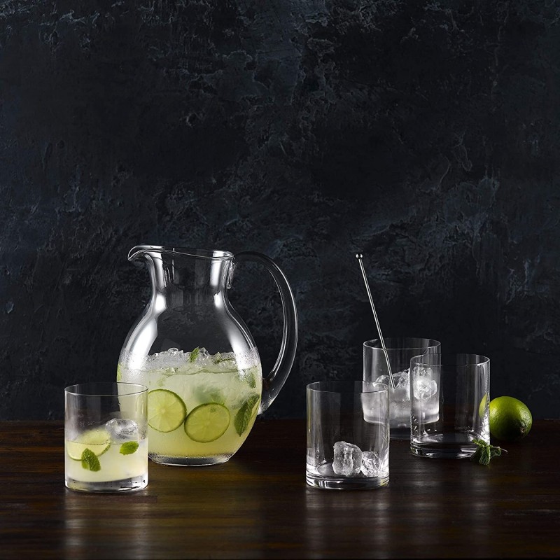 Hongu SET 12 BICCHIERI IN VETRO DA ACQUA VINO COCKTAIL 27 CL CASA R...