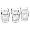 Hongu SET 6 BICCHIERI IN VETRO DA ACQUA VINO COCKTAIL 27 CL CASA RI...