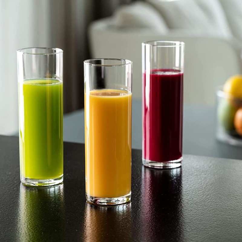 Hongu SET 6 BICCHIERI IN VETRO da COCKTAIL DRINK ACQUA 310 ml Bar C...