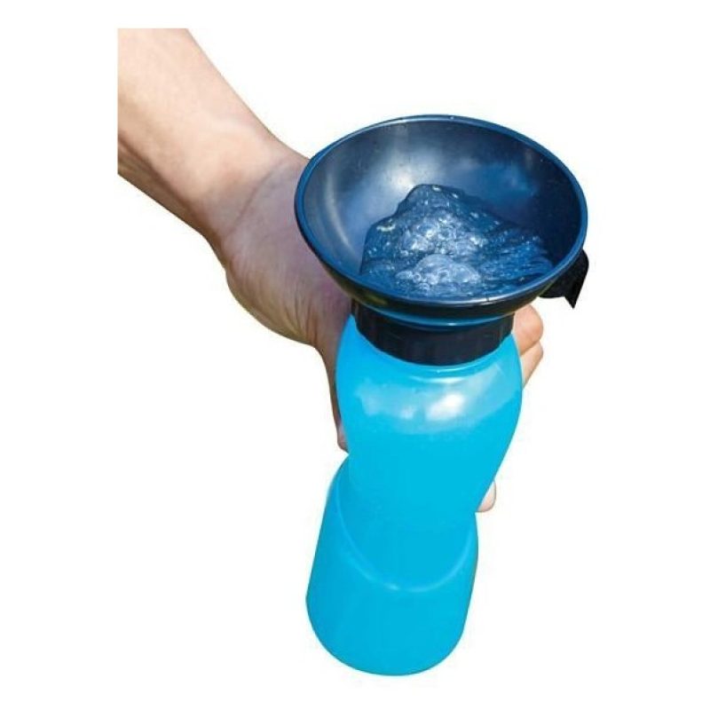 Borraccia portatile per cane gatto animali acqua 400ML ciotola viaggio dispenser