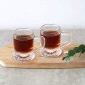 SET 6 BICCHIERI PER BIRRA IN VETRO BOCCALI DA 22 ML BOCCALE LIQUORI NUOVO BAR