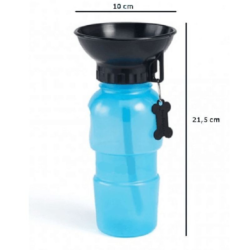 Borraccia portatile per cane gatto animali acqua 400ML ciotola viaggio dispenser