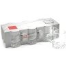 Hongu SET 6 BICCHIERI PER BIRRA IN VETRO BOCCALI DA 22 ML BOCCALE L...