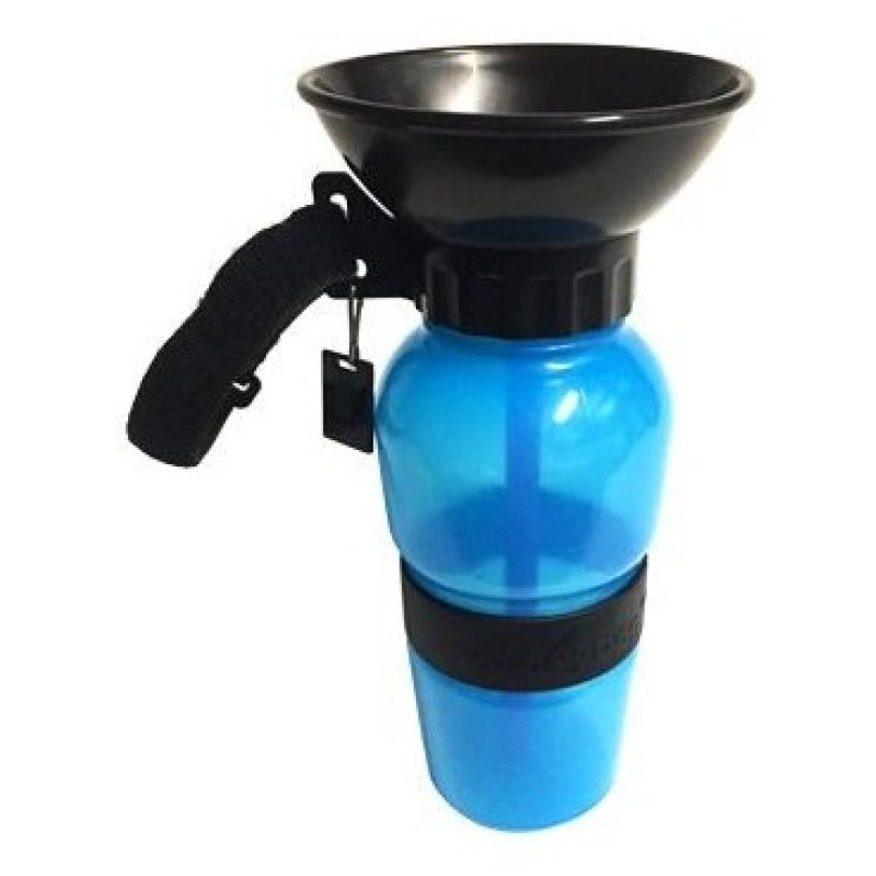 Borraccia portatile per cane gatto animali acqua 400ML ciotola viaggio dispenser
