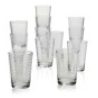 Hongu Set di 6 Bicchieri Acqua 215ml in Vetro Trasparente Bar Casa ...