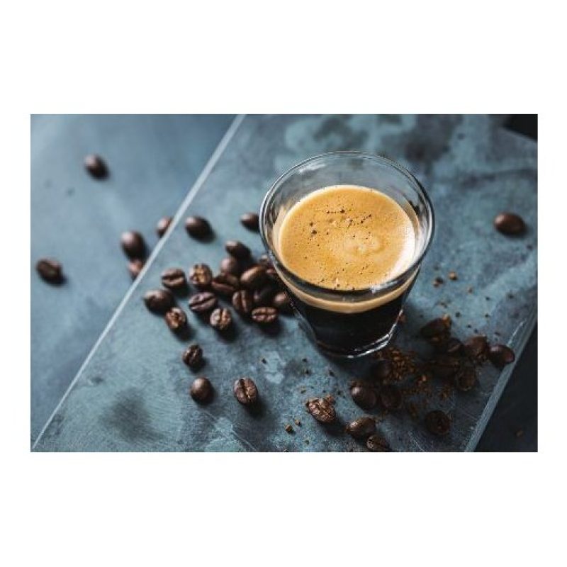 6 pz BICCHIERI TAZZINE PER CAFFÈ ESPRESSO IN VETRO TRASPARENTE 75ml...