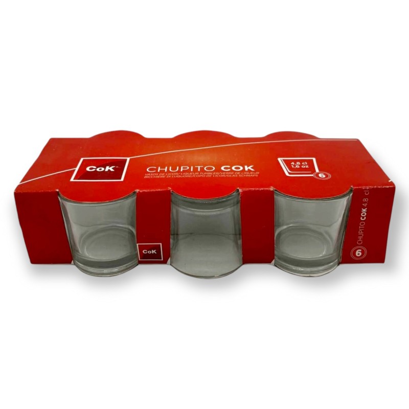 Hongu 6 pz Bicchierini in vetro da liquore bicchieri chupito shot a...