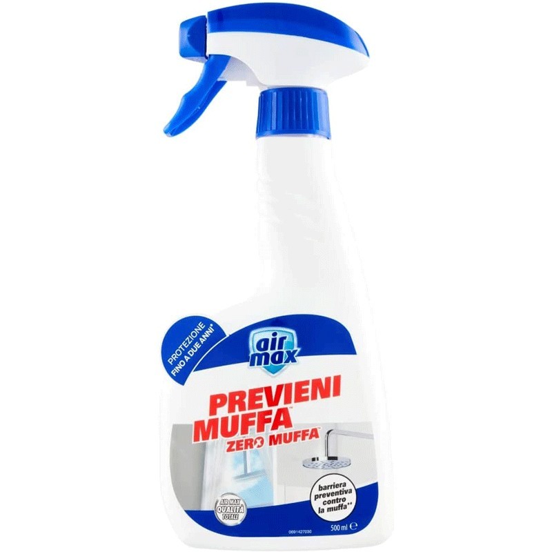 Airmax spray Previeni muffa 500 ml combatte formazione Flacone professionale
