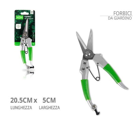 FORBICI PER POTARE RACCOGLI UVA FRUTTA FIORI CESOIA POTATURA VENDEMMIA 205MM