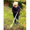 Mini pala quadrata paletta attrezzi utensili giardino 41x14cm acciaio verniciato