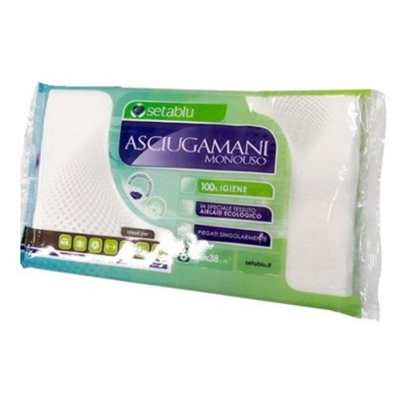 Setablu 48 pz Asciugamani monouso 38x60 cm goffrata estetista parru...