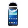 Luce LED Bianca circolare clip a molla per Selfie iPhone Samsung HTC Smartphone