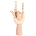 MANICHINO MANO SX SNODABILE IN LEGNO CM 25 X DISEGNO ALLESTIMENTO VETRINE ESPOS
