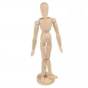 MANICHINO IN LEGNO 20cm SNODABILE MANNEQUIN ARTICULATED PER ARTE DISEGNO PITTURA