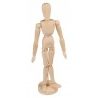 Hongu MANICHINO IN LEGNO 20cm SNODABILE MANNEQUIN ARTICULATED PER A...