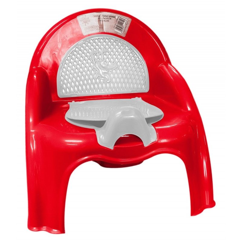 Hongu Vasino Bambini Sedia Sgabellino Toilette Bagno Schienale Ridu...