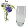 Hongu Vaso in vetro altezza 20cm Trasparente Elegante Per Fiori Pia...