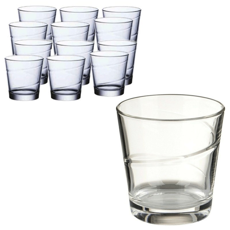 SET 12 BICCHIERI ACQUA VETRO ROCCO BORMIOLI ARCHIMEDE CASA RISTORANTE CL24 BAR