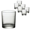 Bormioli Rocco SET 6 BICCHIERI ACQUA IN VETRO ROCCO BORMIOLI ARENA ...