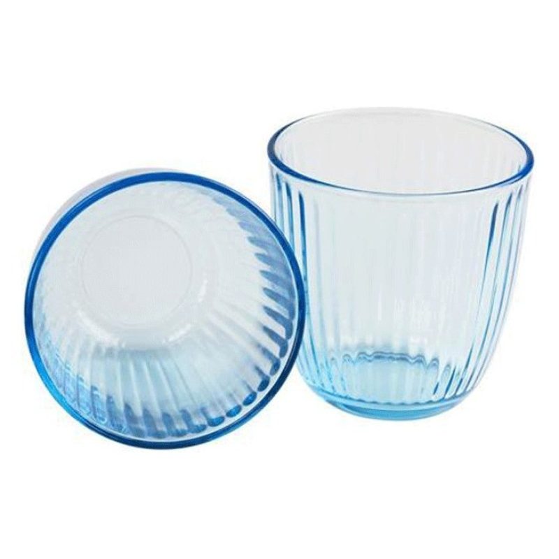 Bormioli Rocco BORMIOLI LINE 6 BICCHIERI PER ACQUA IN VETRO BLU 290...
