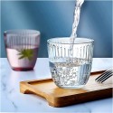 BORMIOLI LINE 6 BICCHIERI PER ACQUA IN VETRO BLU 290 ML SET ACQUA BAR COCKTAIL