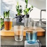 Bormioli Rocco BORMIOLI LINE 6 BICCHIERI PER ACQUA IN VETRO BLU 290...