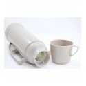 Thermos Termico portatile con tappo 450/750 ml 1L bottiglia borraccia coperchio