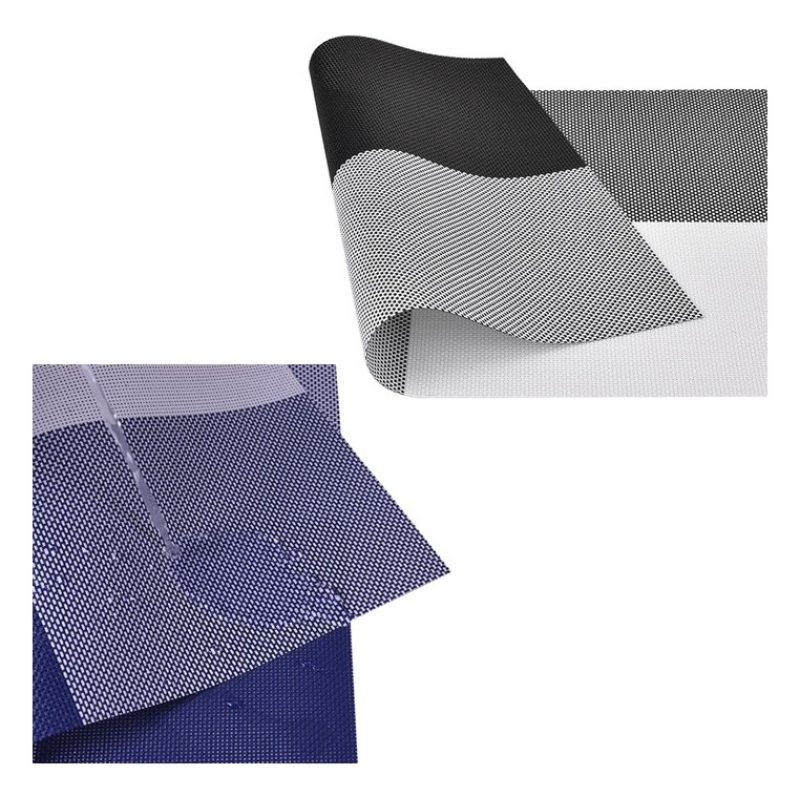 Set 12 Tovagliette americane plastica antimacchia PVC colazione 30x...