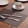 Set 12 Tovagliette americane plastica antimacchia PVC colazione 30x...