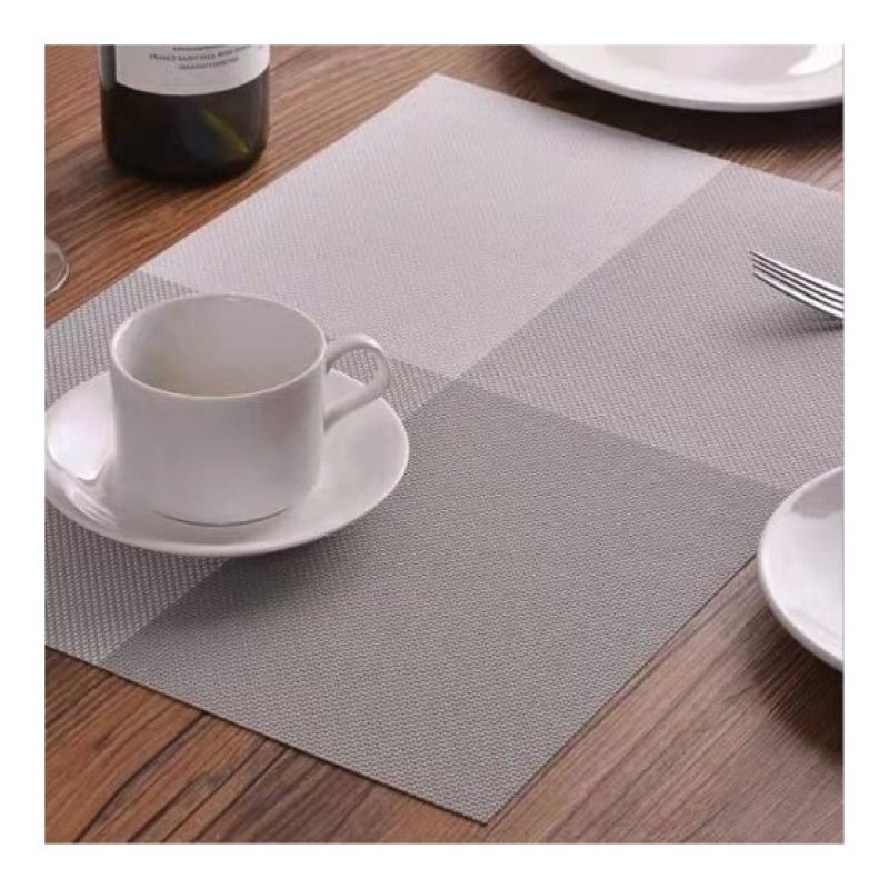 Set 12 Tovagliette americane plastica antimacchia PVC colazione 30x...