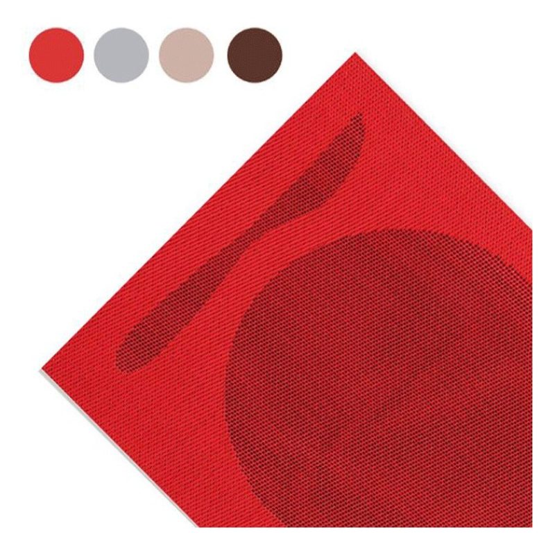 Set 12 Tovagliette americane plastica antimacchia PVC colazione 30x...