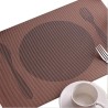 Set 12 Tovagliette americane plastica antimacchia PVC colazione 30x...