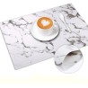 Set 12 Tovagliette americane plastica antimacchia PVC colazione 30 ...