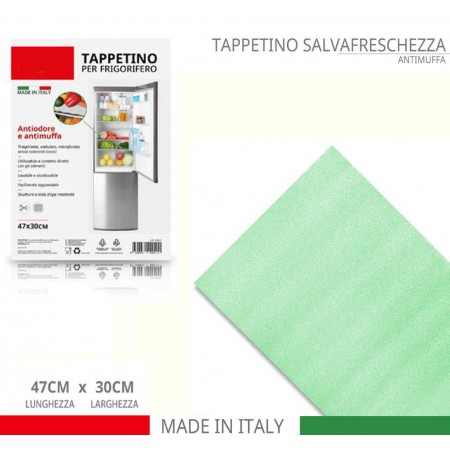 3x Tappetino spugna salva freschezza frigorifero universale antivegetativo muffa