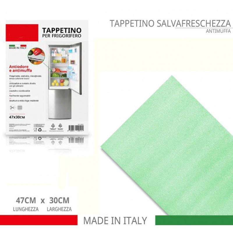 Hongu 3x Tappetino spugna salva freschezza frigorifero universale a...
