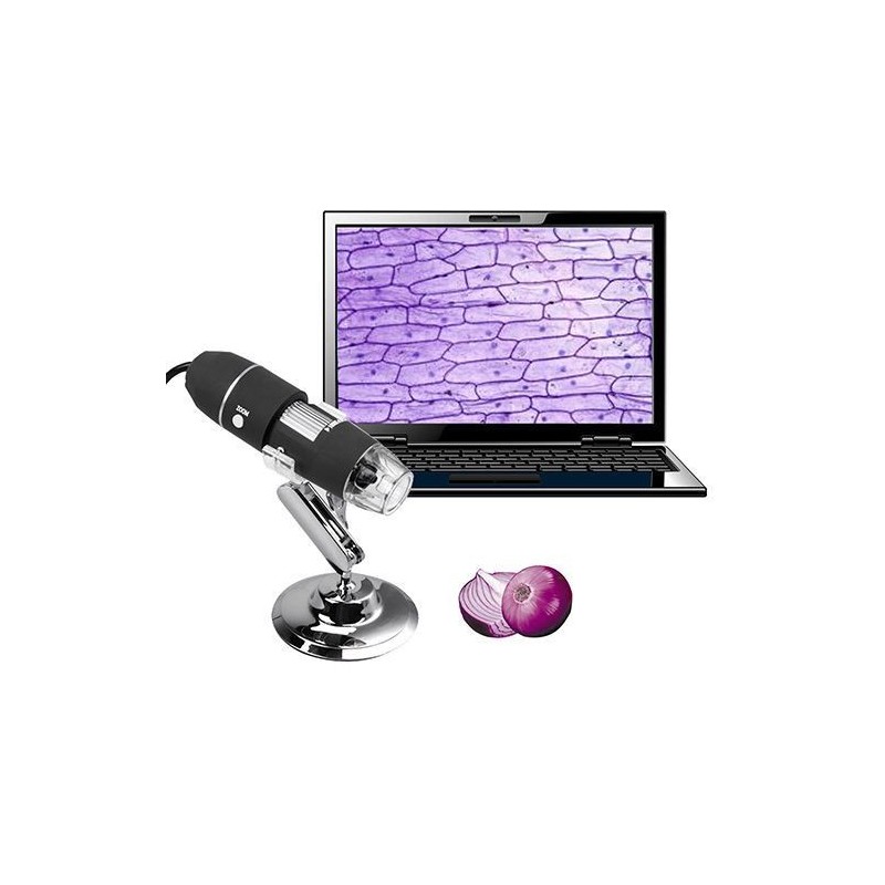 Microscopio digitale USB 1000X endoscopio luce led PC video camera HD