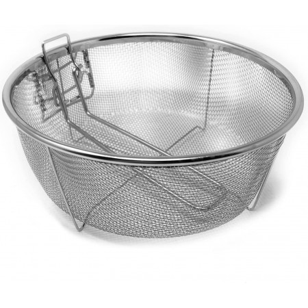 Cestello cesto per friggitrice friggere fritture passino cucina acciaio griglia