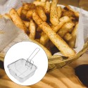 Cestello cesto friggitrice friggere fritture passino cucina acciaio griglia 20cm