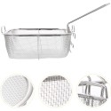 Cestello cesto friggitrice friggere fritture passino cucina acciaio griglia 23cm